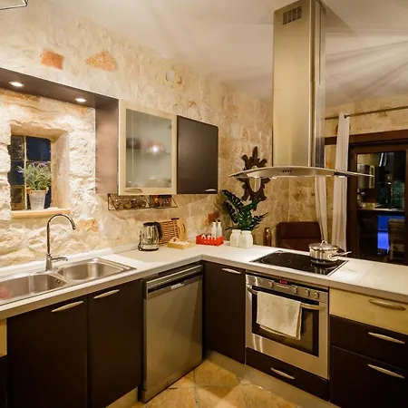 Diamante -seafront Stone For 5 With Stunning Sunset Views By Mana Gers * Ammoudi