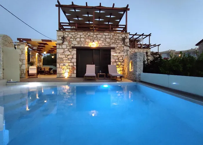 Diamante -seafront Stone For 5 With Stunning Sunset Views By Mana Gers